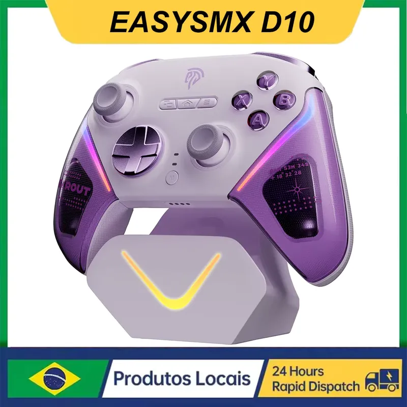 EasySMX D10 Controle sem fio com carregamento – PC, Switch, Mobile