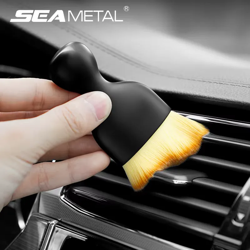 SEAMETAL Escova Limpeza Ar Condicionado Carro