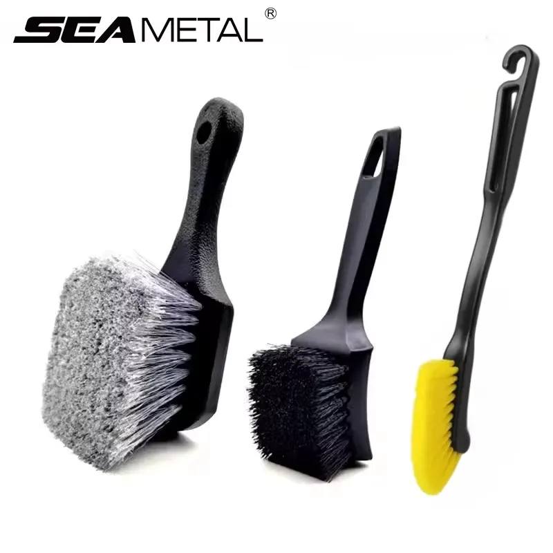 SEAMETAL Escova Limpeza Aro Roda Pneu Carro