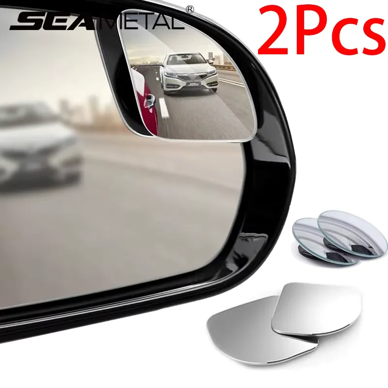 SEAMETAL Espelho Convexo Automotivo Ponto Cego HD