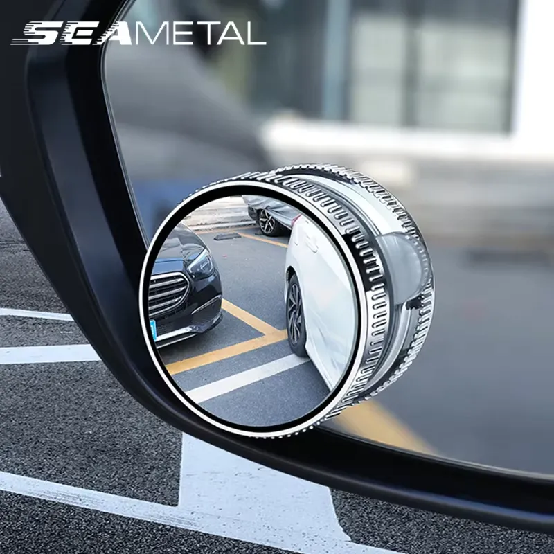 SEAMETAL Espelho Retrovisor Auxiliar 360° para Carro
