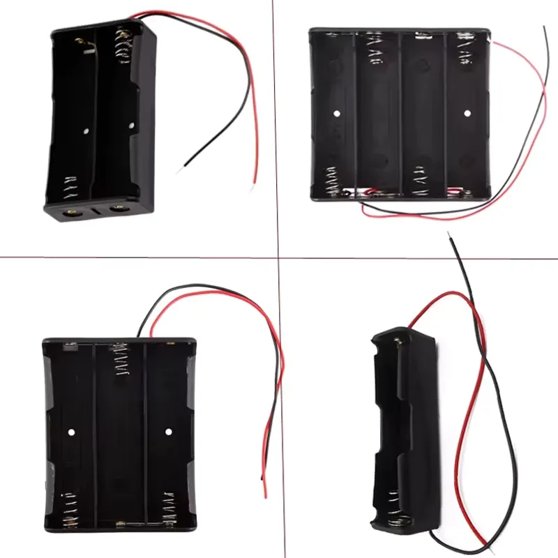 Estojo para Power Bank 18650 – Armazene 1 a 4 Baterias