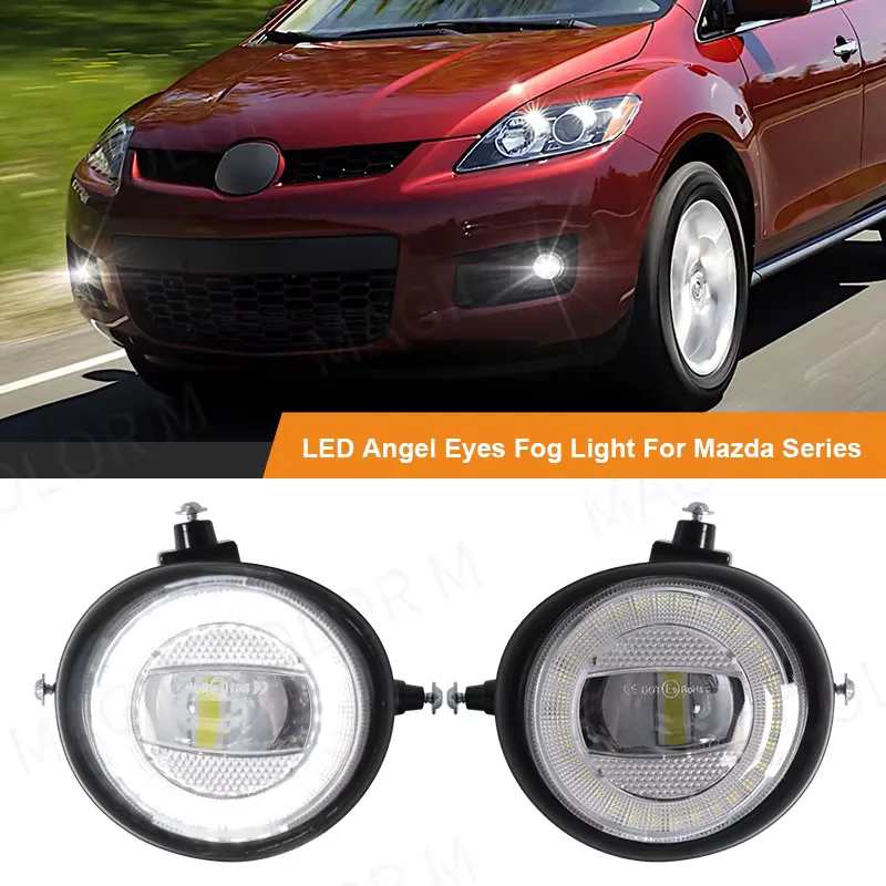 MAGIC COLORM Farol de Neblina LED Angel Eyes Mazda