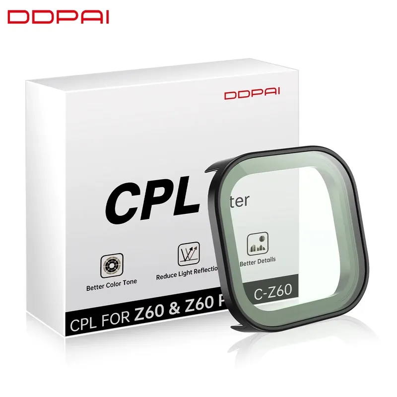 Filtro CPL DDPAI Original para Câmeras Z90, Z60, Z50Pro