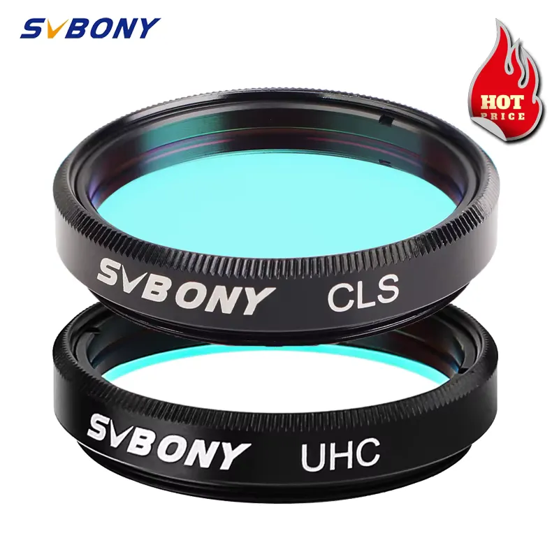 SVBONY Filtro UHC/CLS 1.25" para Telescópio - Reduz Poluição Luminosa