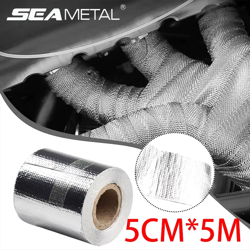 SEAMETAL Fita Isolante Tubo Escape 5m Alta Temperatura