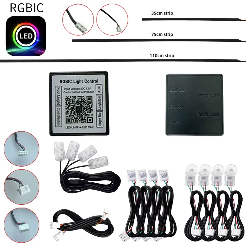 KALADA Fita LED RGB Inteligente com Controle App