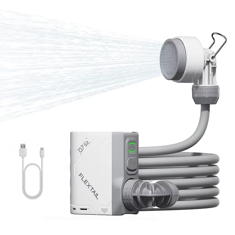 Flextail Tiny Shower – Chuveiro portátil elétrico IPX7