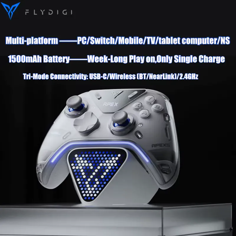 FLYDIGI Controle sem Fio Apex 5 Global – PC, NS, Mobile