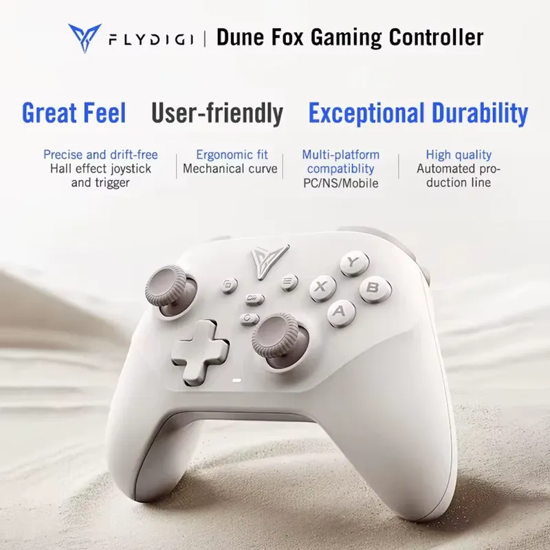 Flydigi Controle Sem Fio Dune Fox 2.4G PC Switch Android iOS