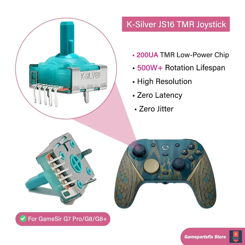 FLYDIGI Joystick TMR JS16 – Kit 2/10 peças para GameSir e Vader