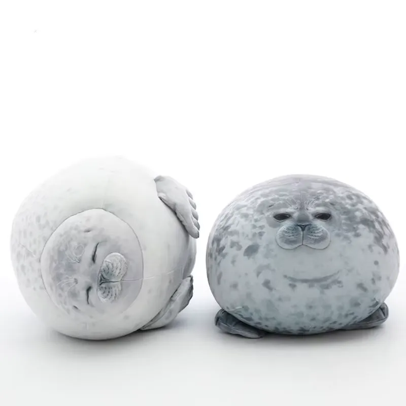 Formovie Almofada 3D Foca Zangada – Pelúcia Macia para Bebês