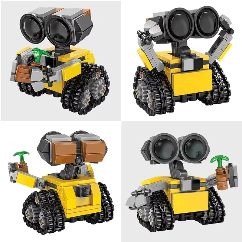 Formovie Blocos de Montar MOC Robô Clássico – Kit DIY Criativo
