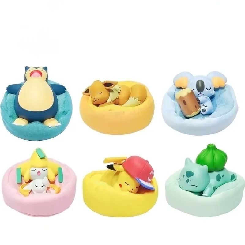 Formovie Kit Pokemon 6 peças – Pikachu, Eevee, Sonho Estrelado