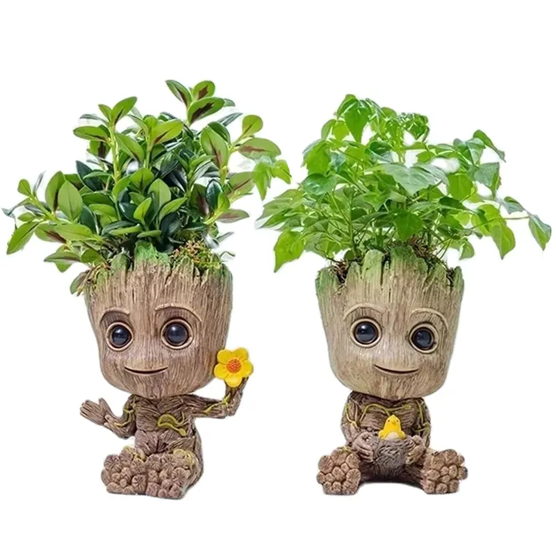 Formovie Miniatura Groot 5cm - Decoração de Escritório