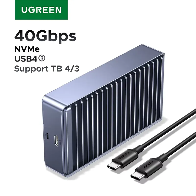 Ugreen Gabinete SSD M.2 NVMe USB4 40Gbps