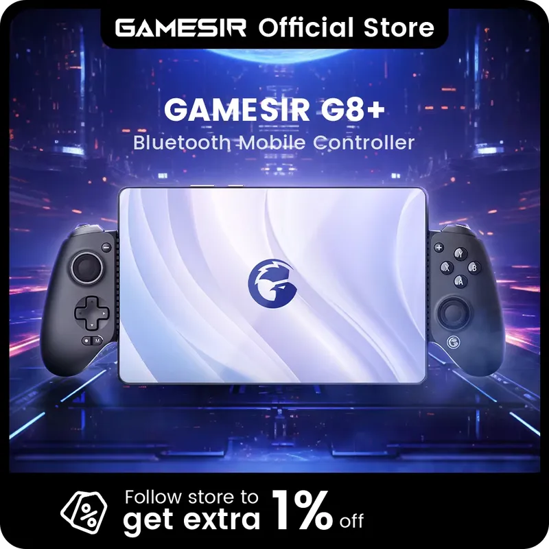 GameSir G8+ Controle Bluetooth com Efeito Hall