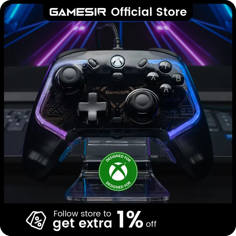 GameSir Kaleid Flux - Controle com Efeito Hall para Xbox e PC