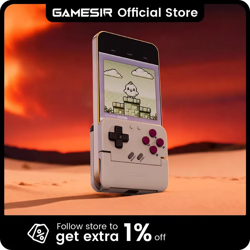 GameSir Pocket Taco - Controle Móvel Retro Bluetooth