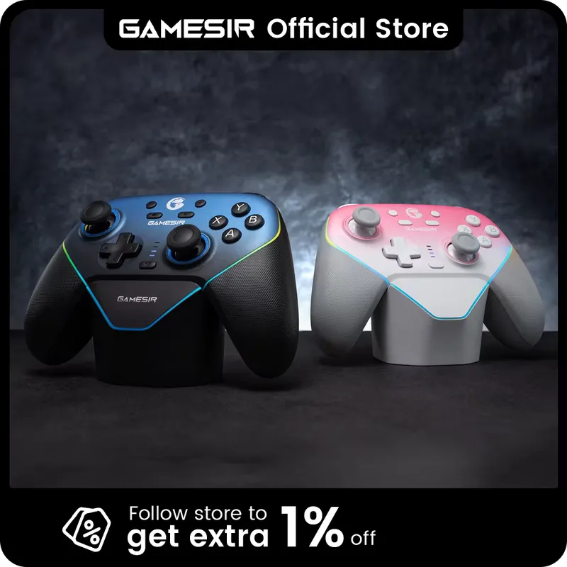 GameSir Super Nova - Controle Sem Fio com Carregamento