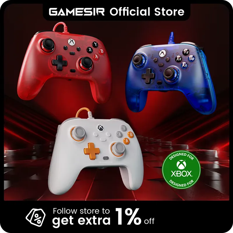 GameSir T7 Controle Xbox com Fio e Gatilho Hall