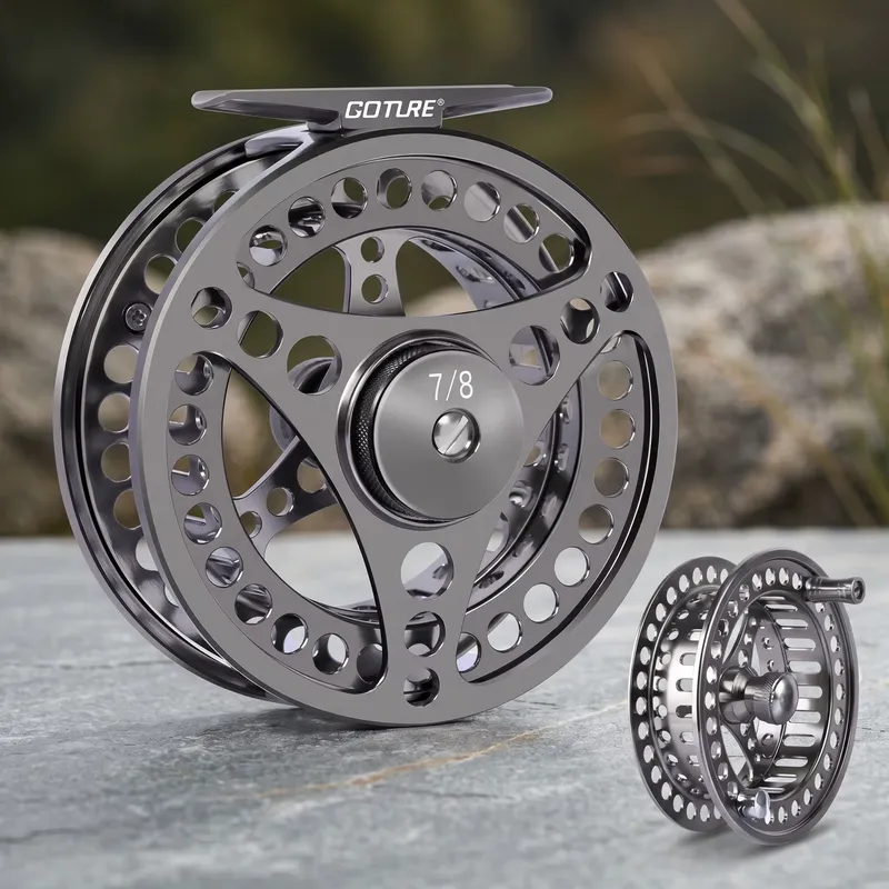 Goture Carretilha Pesca com Mosca 3/4 5/6 7/8 9/10