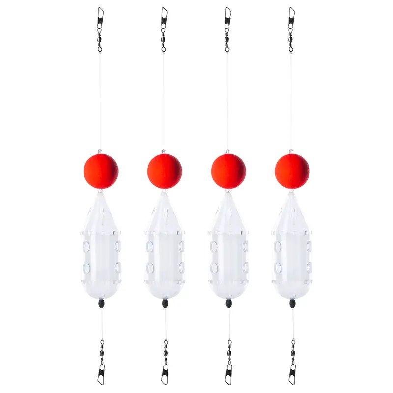Goture Gaiola Alimentadora Rotativa para Pesca - 2-5 Peças