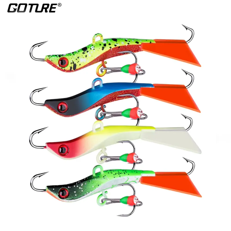Goture Isca Artificial Jigging 77mm Pesca no Gelo
