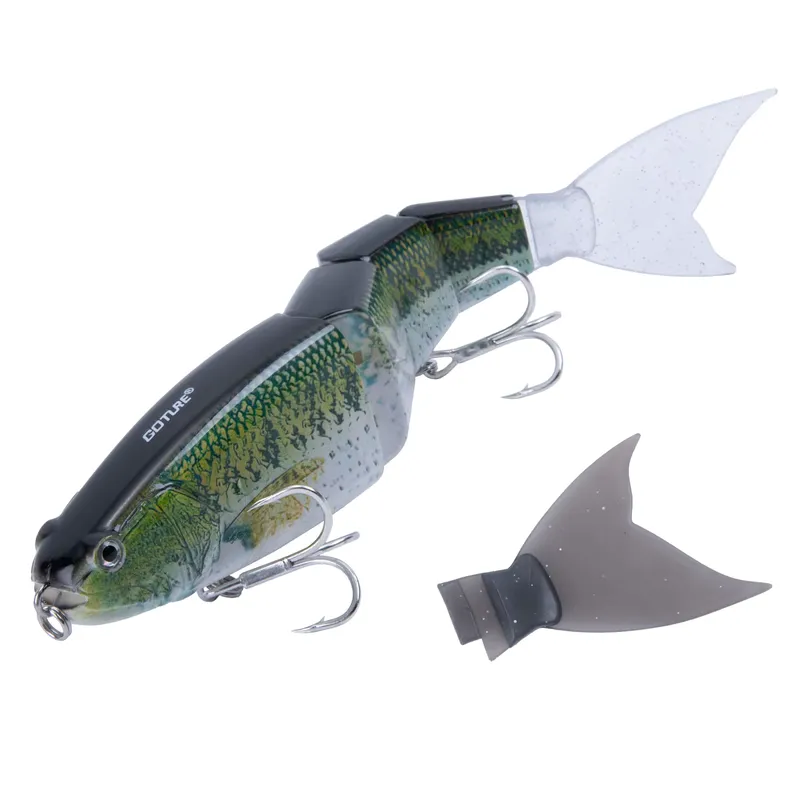 Goture Isca Artificial Swimbait 16-32cm para Pesca