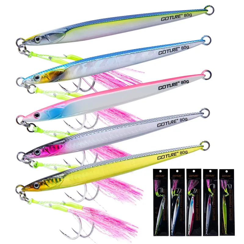 Goture Isca Artificial Jigging 120g a 300g Luminosa
