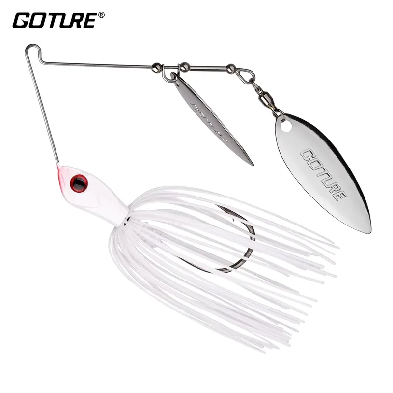 Goture Isca Spinner Metal 14g/10g para Pesca