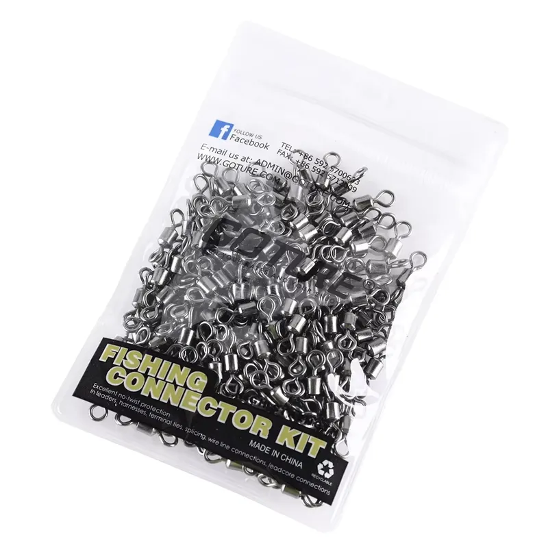 Goture Kit 200 Giratórios para Pesca - Acessórios e Anzóis