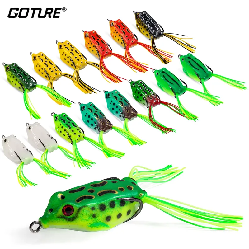 Goture Kit 10/15 Iscas Topwater Wobblers Pesca
