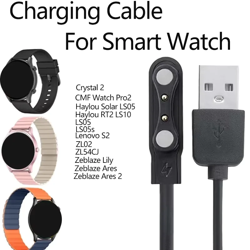 Haylou Carregador Solar USB Smartwatch LS05 Compatível Xiaomi