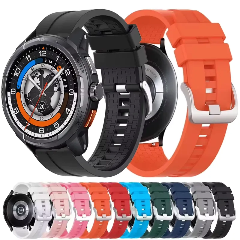 Haylou Pulseira Esportiva Solar Ultra Silicone 22mm - R$11,99