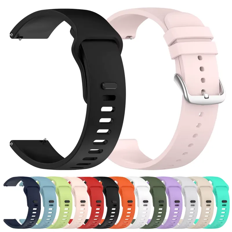 Haylou Pulseira de Silicone 22mm para Smartwatch – R8, S8, S6 e outros