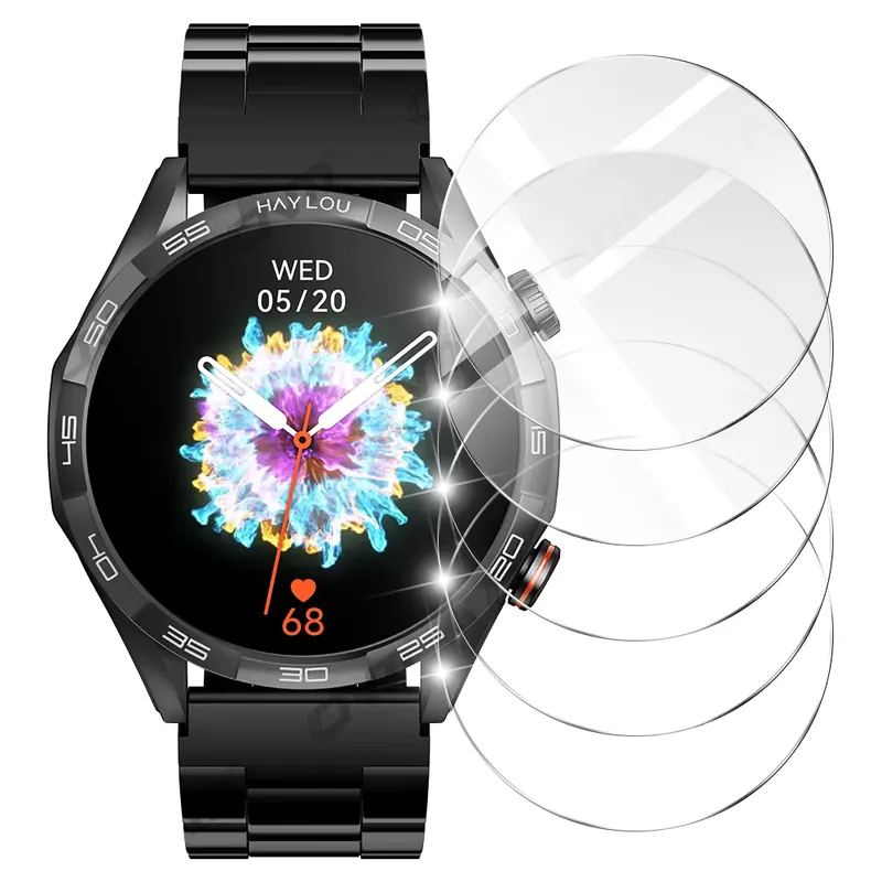 Haylou Vidro Temperado Premium 9h para Solar 5 – Película HD Transparente