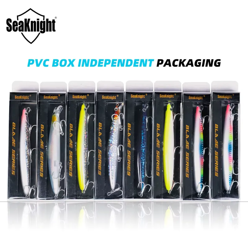 Isca Artificial Sinking Minnow SeaKnight SK008 125mm
