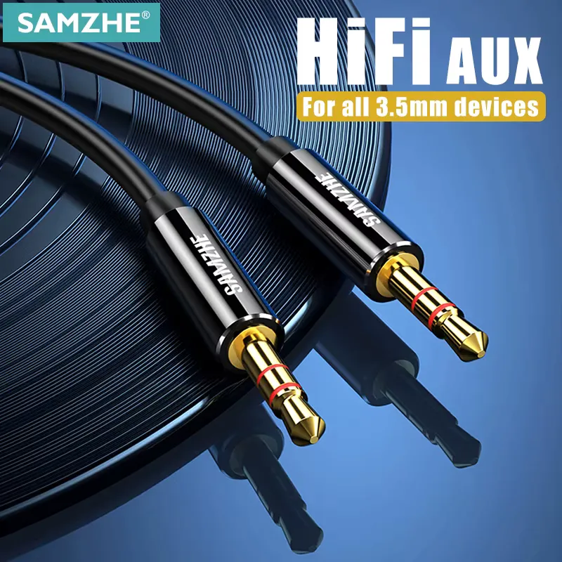 JBL Cabo Auxiliar 3.5mm - Compatível com JBL, Xiaomi, OnePlus