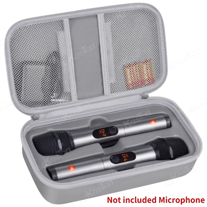 JBL Estojo de Microfone Sem Fio para PartyBox – Duplo e Portátil