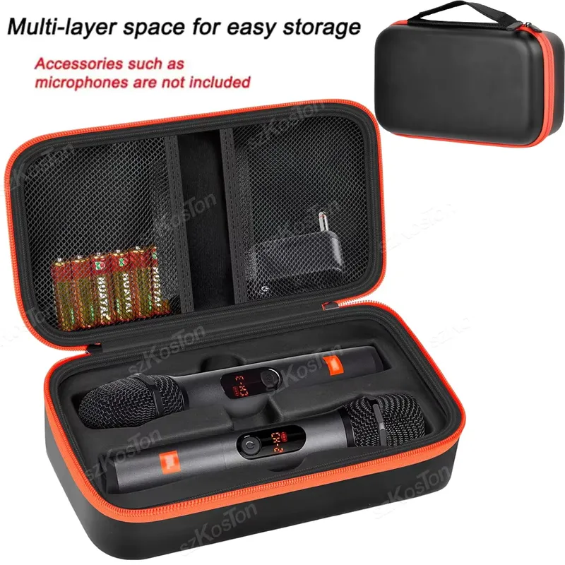 JBL Eva Portátil – Estojo sem fio para microfones, viagem