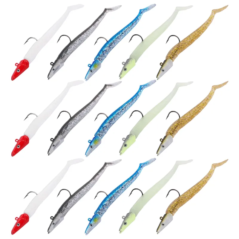 Goture Jig de Chumbo 22g - Isca de Silicone para Pesca