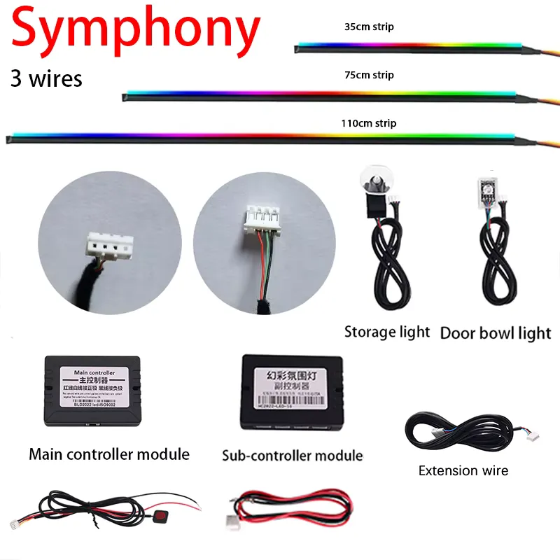 KALADA Symphony Full Colors – Streamer Arco‑íris 3p/3f