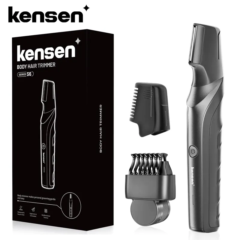 Kensen S6 Aparador de Pelos Elétrico Masculino IPX5 – Portátil