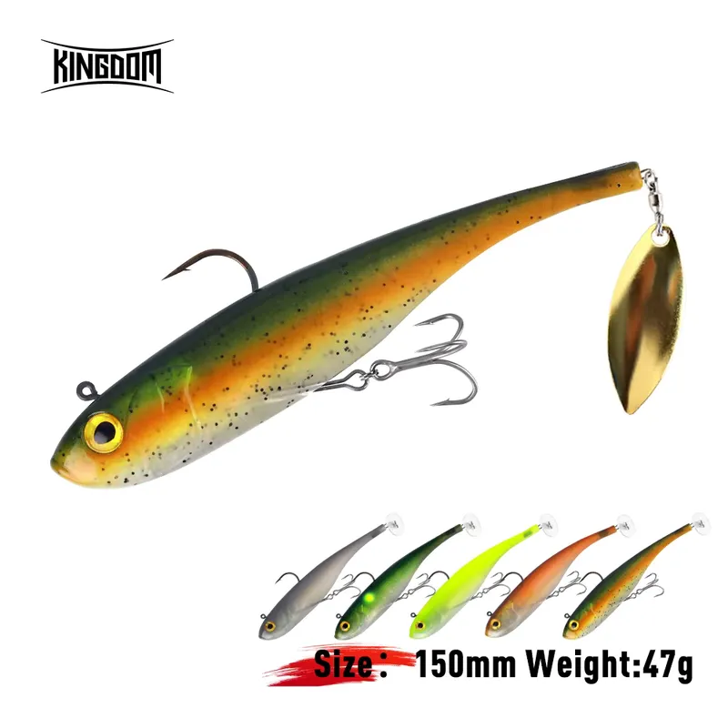 Kingdom Isca Artificial 150mm 47g Wobbler Afundante