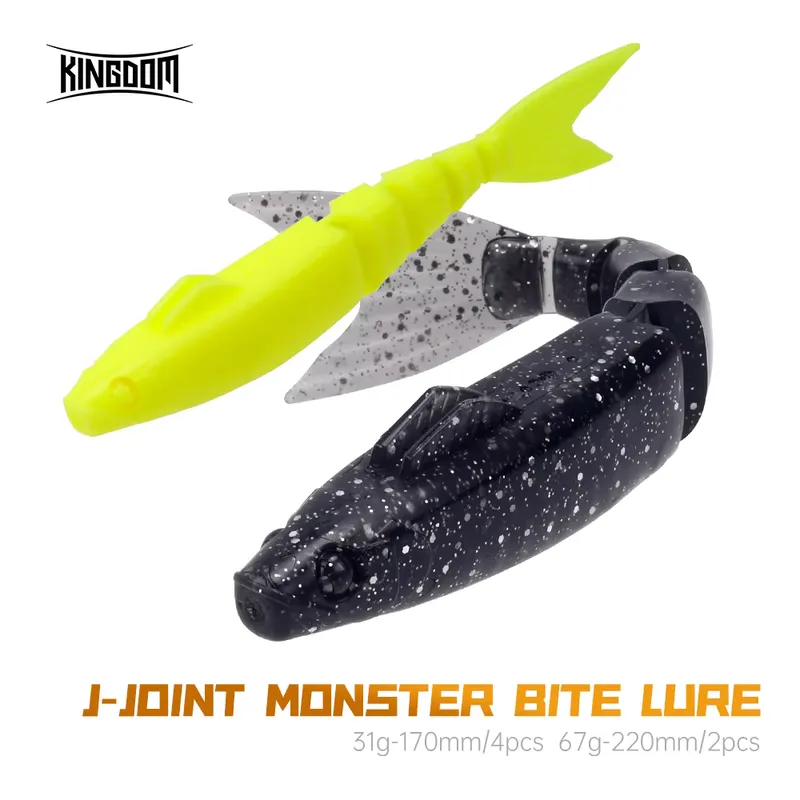 Kingdom Isca Artificial Articulada 170mm e 220mm - Swimbaits