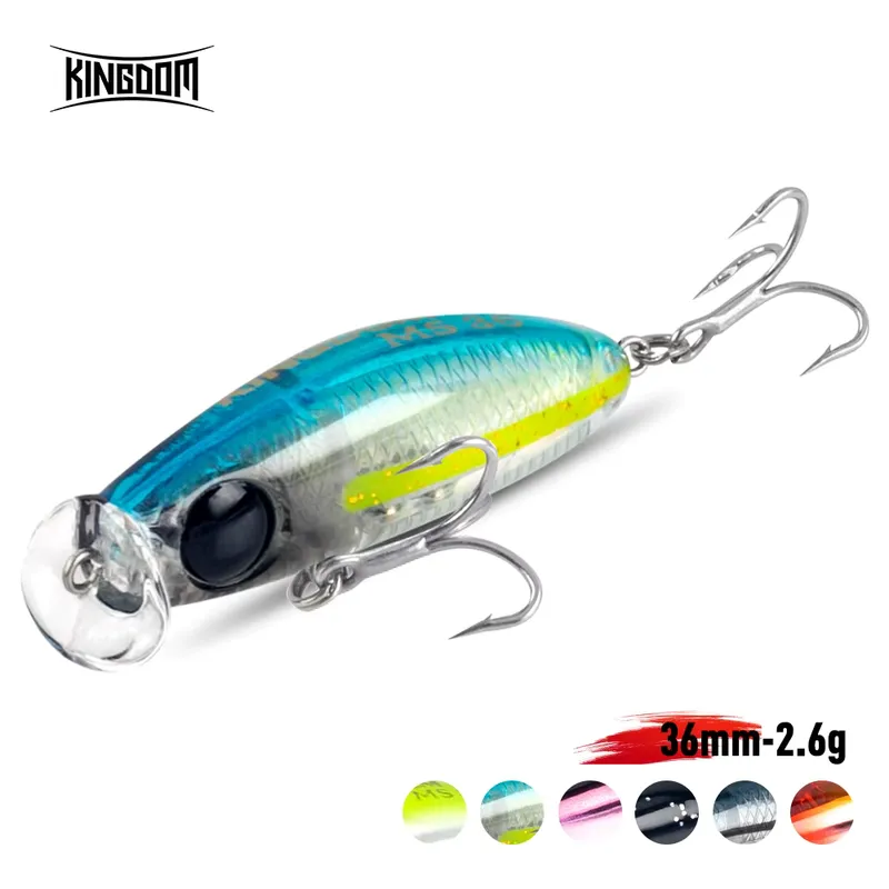 Kingdom Isca Artificial Minnow 36mm 2.6g Pesca