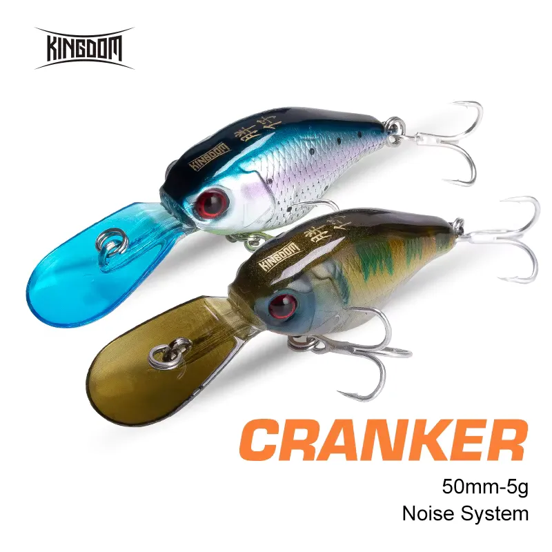 Kingdom Isca Minnow 5g 50mm - Crankbait para Truta