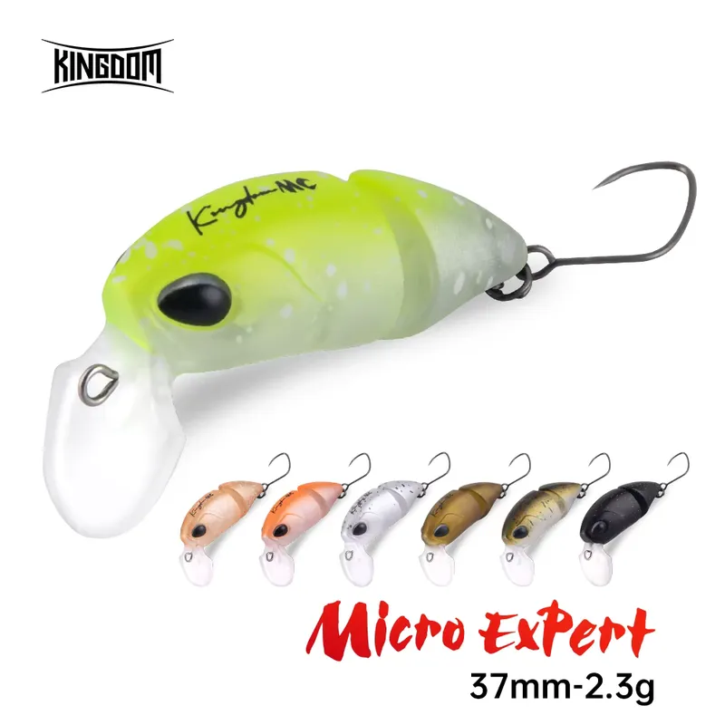Kingdom Micro Expert 2.3g - Isca Minnow Flutuante Articulado