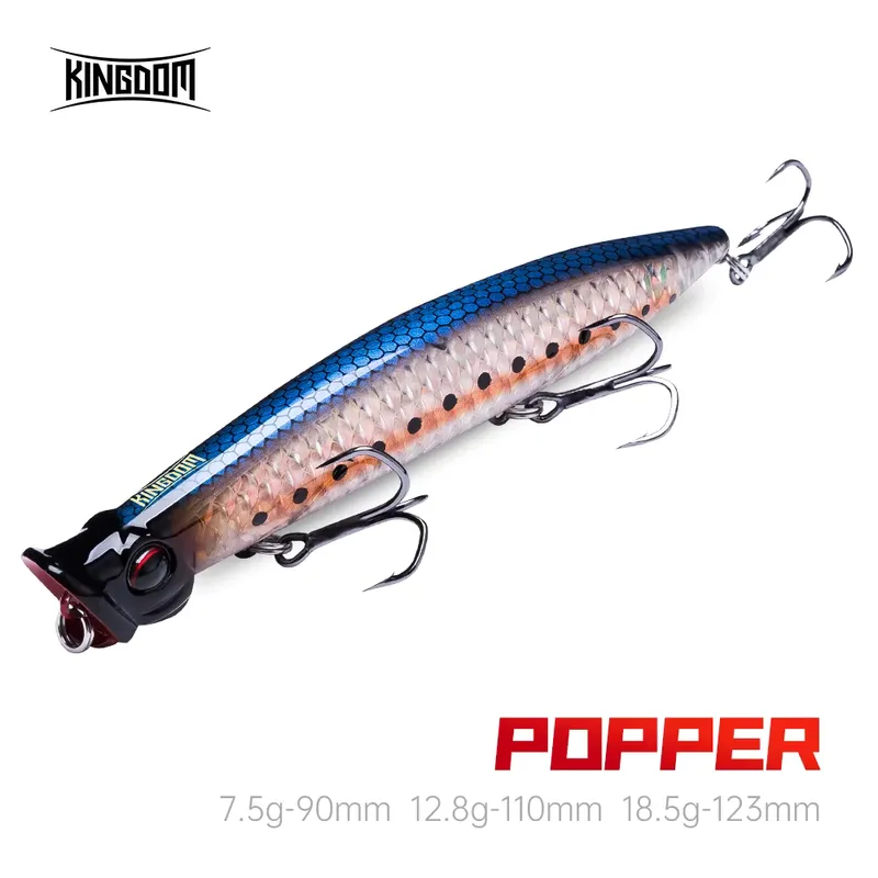 Kingdom Popper Isca Artificial 7.5g a 18.5g | Pesca